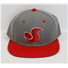 Image 1 : RED AND GREY DVS SNAP BACK BALL CAP