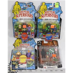 LOT OF 4 ACTION FIGURES