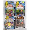 Image 1 : LOT OF 4 ACTION FIGURES