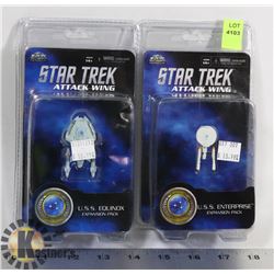 LOT OF 2 STAR TREK EXPANSION PACK FIGURES