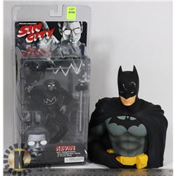 BATMAN BANK AND FIGURE