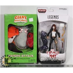 ACTION FIGURE AND PUSH TOY