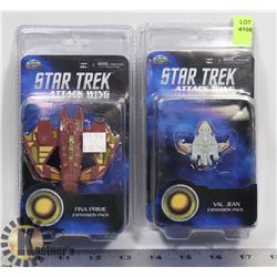 LOT OF 2 STAR TREK EXPANSION PACK FIGURES