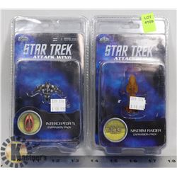 LOT OF 2 STAR TREK EXPANSION PACK FIGURES