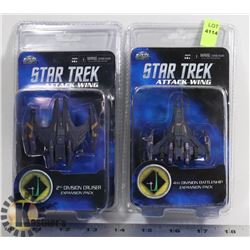 LOT OF 2 STAR TREK EXPANSION PACK FIGURES