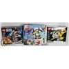 Image 1 : LOT OF 3 LEGO KITS