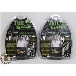 SET OF 2 SEALED TAIL GATE SECURITY LOCKS
