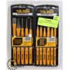 Image 1 : SEALED 2 TOLSEN PUNCH SETS 5 PC & 6 PC
