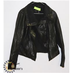 LINDEX SIZE M FAUX LEATHER JACKET