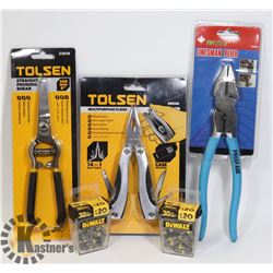 FLAT OF ASSORTED NEW TOOLS