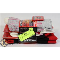 3 PACK OF LADIES HEAT WAVE SOCKS