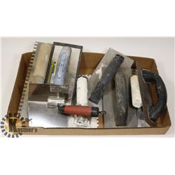 LOT OF DRYWALL AND TILING TOOLS