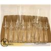 Image 1 : LOT OF 10 CHAMPAGNE GLASSES