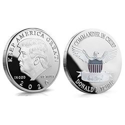 KEEP AMERICA GREAT DONALD TRUMP 2020 MEDALLION