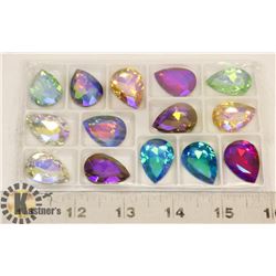 SET OF 14 FASHION GEMS