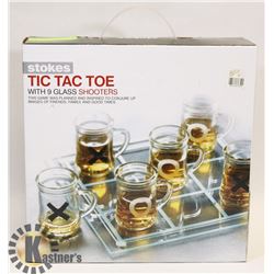 NEW TIC TAC TOE GLASS SHOOTER GAME