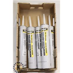 LOT OF 5 - 828 ML ALLWEATHER SUBFLOOR ADHESIVE