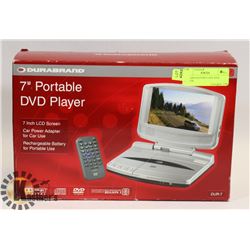 DURABRAND PORTABLE DVD PLAYER