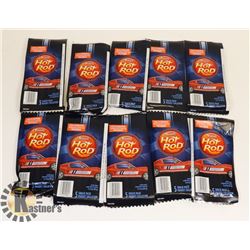 LOT OF 9 PACKAGES HOT RODS EXP MAR 20/20