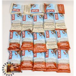 LOT OF 18 CLIFF BARS