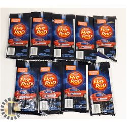 LOT OF 9 BAGS OF HOT RODS EXP MAR/20