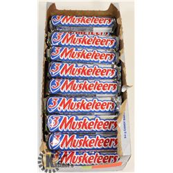 24 3 MUSKETEERS CHOCOLATE BARS BEST BEFORE SEPT/20
