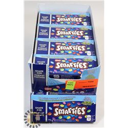 21 BOXES OF SMARTIES BEST BEFORE APR/20