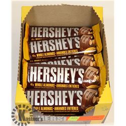 24 HERSHEY WHOLE ALMOND BARS BEST BEFORE SEPT/20