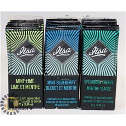 LOT OF ASSORTED FLAVOUR CARDS