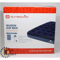 NEW IN BOX OUTBOUND QUEEN AIR MATTRESS