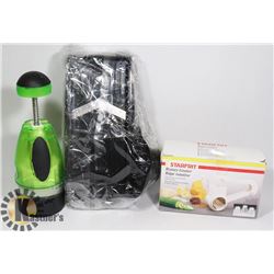 NEW IN BOX STARFRIT ROTARY GRATER, NEW MANDELA