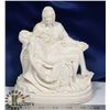 Image 1 : MADONNA & CHRIST STONE FIGURE, MADE IN ITALY