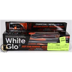 WHITE-GLO CHARCOAL DEEP STAIN REMOVER TOOTHPASTE