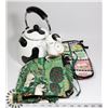 Image 1 : COW KETTLE WITH NEW OVEN MITTS & APRON