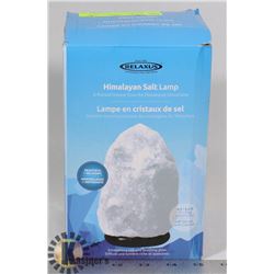 NEW HIMALAYAN SALT LAMP, 8" HEIGHT