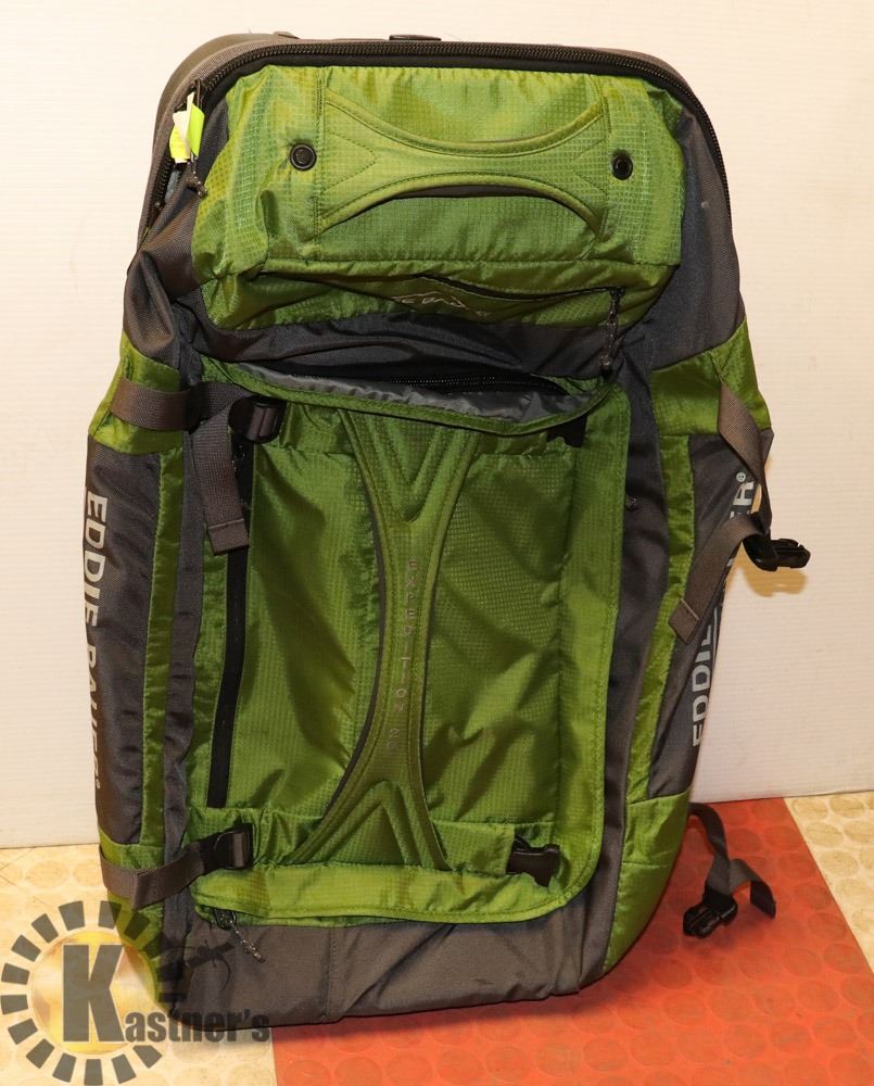 EDDIE BAUER BAG EXPEDITION DROP BOTTOM ROLLING Kastner Auctions