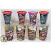 Image 1 : BAG OF 8 ASSORTED CANDY CUPS.