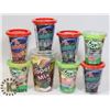 Image 1 : BAG OF 8 ASSORTED CANDY CUPS.