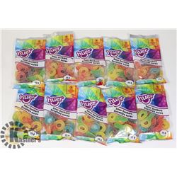 BAG OF SOUR SUCKERS GUMMIES.