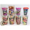 Image 1 : BAG OF 8 ASSORTED CANDY CUPS.