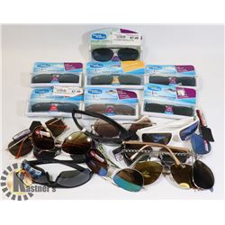 BAG OF ASSORTED SUNGLASSES.