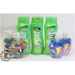 BAG OF PERT 2IN1 SHAMPOO/CONDITIONER & SOFTSOAP