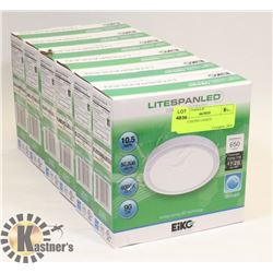 6 LED CEILING LIGHTS