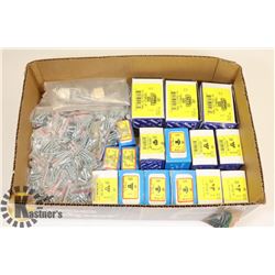 TRAY OF ASSORTED SCREWS & NUTS