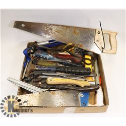 TRAY OF ASSORTED TOOLS