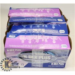 4 BOXES OF RUBBER GLOVES