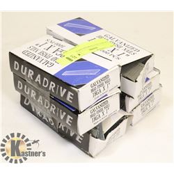 6 BOXES 18 INCH BRAD NAILS