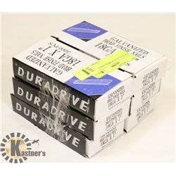 6 BOXES 18 INCH BRAD NAILS