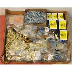 TRAY OF SHOP HARDWARE