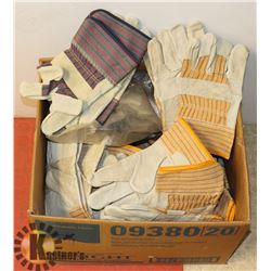 BOX OF WORK GLOVES